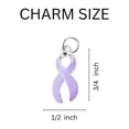 thumbnail image 2 of Lavender Ribbon Split Style Key Chains, 2 of 2