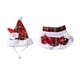 thumbnail image 5 of Gorro de Papá Noel para mascotas con bufanda. Lindo disfraz navideño para mascotas, ideal para festivales y eventos. M, 5 of 9