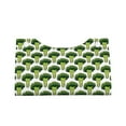 thumbnail image 2 of Pofeuu Cute Broccoli Print Tissue Box Cover, Modern Decorative PU Leather Rectangular Tissue Box Case Organizer Holder for Vanity Countertop, Night Stands, Livingroom, 2 of 7