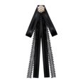 thumbnail image 1 of Broche de lazo preanudado para mujer, ideal para decorar corbatas y vestidos. Estilo C, 1 of 9