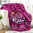 thumbnail image 2 of Retirement Gift for Women 2024, Retirement Gifts, Retired Gifts for Women, Gifts for Retirement, Retirement Blanket for Women, Happy Retirement Gifts (Retirement Gift - Happy), 60x80, 2 of 6