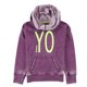 thumbnail image 1 of Reebok Girls Cowl-Neck Yoga Sweatshirt phloxpurple L, 1 of 2