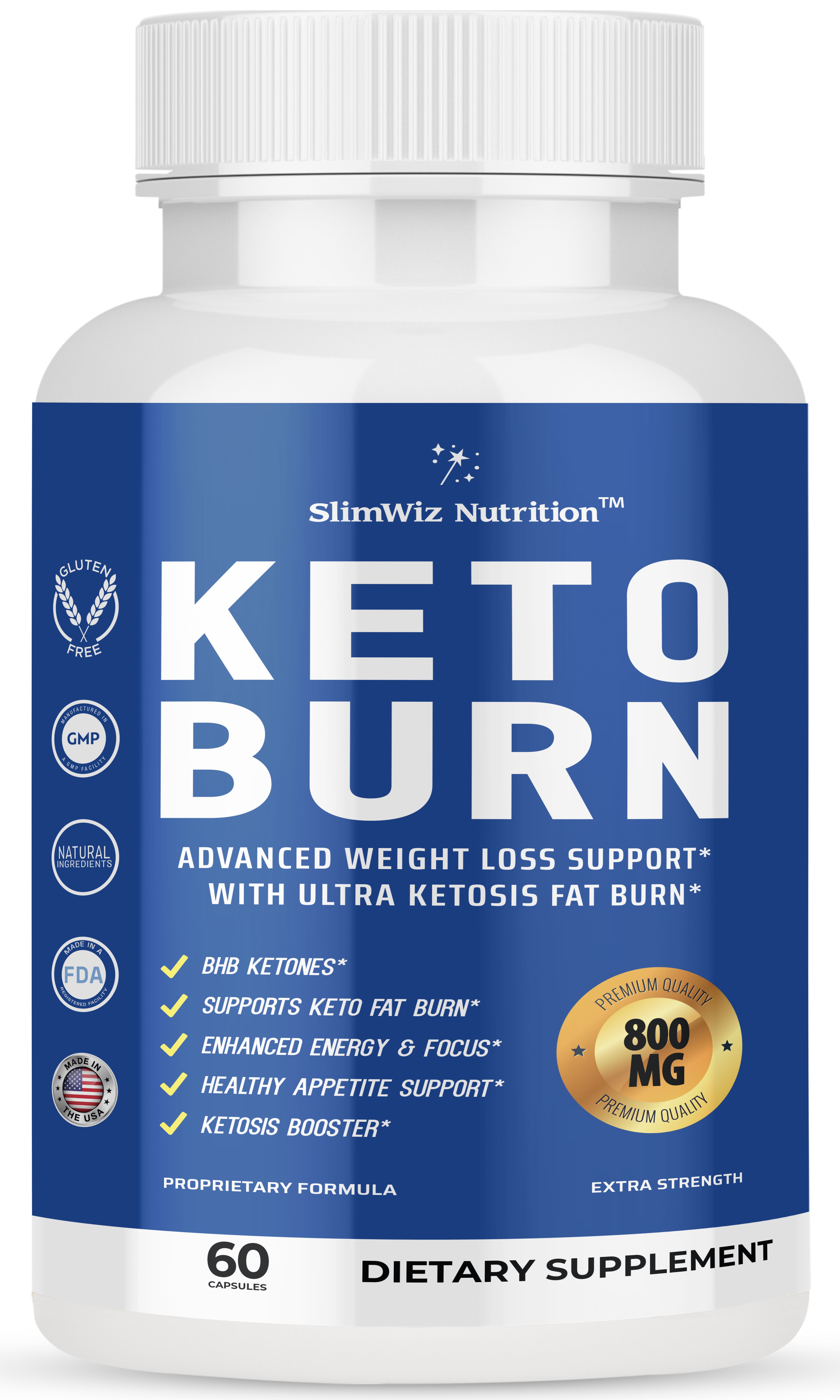 Keto Burn Keto Pills Fat Burner For Weight Loss, Appetite ...