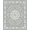 Gray, Pattern 11, variant on ODIKA 8'x10' Washable Area Rug Ornamental Faded Motifs Distressed Large Vintage Traditional Playful Expressive for King Size Bedroom Under Bed, Master Suite, Non-Shedding, Easy Care