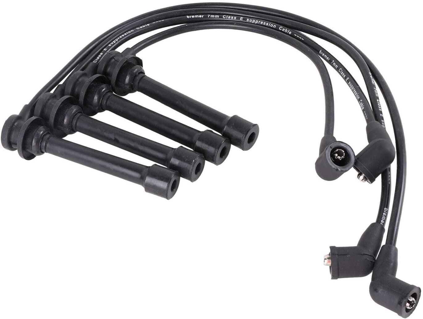 Ignition Spark Plug Wires 7mm (4PC Set) for 2002 2003 2004 Nissan