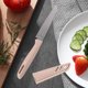 thumbnail image 4 of pstuiky Juego de cuchillos de acero inoxidable para fruta para cocina hogar melón pelador portátil para alimentos complementarios para bebés, 4 of 6
