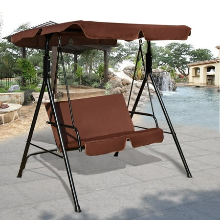 Mainstays Two Person Cushioned Canopy Porch Swing