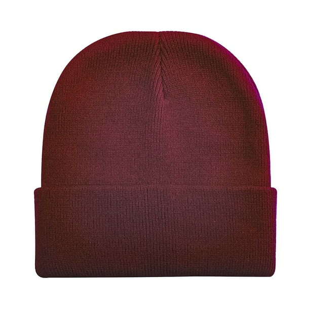 Sombreros para hombre y mujer, con forro polar, cálidos, de invierno, unisex, con puños