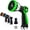 Green, variant on REDESS Watering Hose Nozzle Sprayer Heavy-Duty Metal 10-Pattern for Garden Lawn