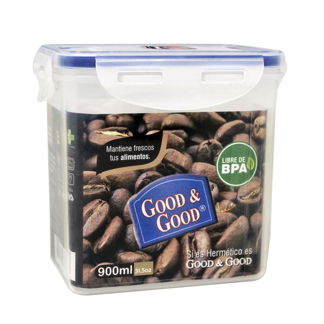 Recipiente con Tapa Hermética Good & Good DG-115 900 ml