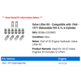 thumbnail image 2 of Valve Lifter Kit - Compatible with 1966 - 1971 Oldsmobile F85 4.1L 6-Cylinder 1967 1968 1969 1970, 2 of 2
