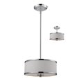 thumbnail image 1 of Z-Lite Cameo 2 Light Convertible Pendant in Chrome, 1 of 1