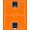Orange, Pattern 13, variant on ODIKA 8'x10' Washable Area Rug Non-Slip Chair-Friendly Mat Round Basketball Hoop Striped Borders Blanket Football Bold Center for Dining Room, Large Office, Lounge