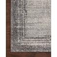 thumbnail image 6 of Loloi Austen AUS-02 Abstract Pebble / Charcoal Area Rug 18" x 18" Sample, 6 of 6