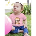 thumbnail image 2 of Cartoon Sloth W Candy T-Shirt Infant -Image by Shutterstock,  18 Months, 2 of 4