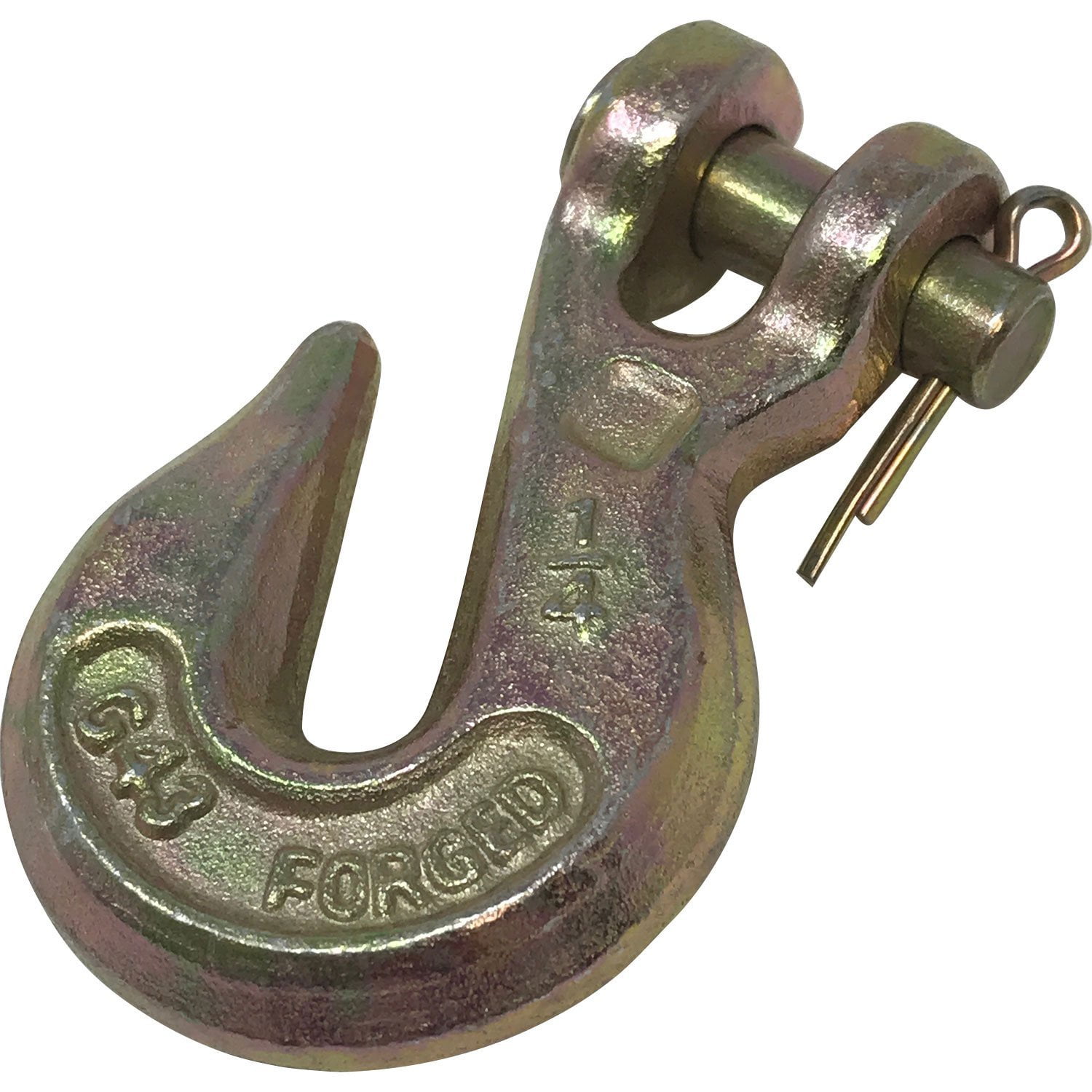 FactorDuty 1/4" CLEVIS SLIP HOOK Tow Chain Flatbed Truck Trailer Logging Towing Equipment