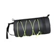 thumbnail image 2 of Quzzie Bike Handlebar Bag Waterproof Roll Storage Bicycle Front Bag with Nylon Shoulder Strap Sturdy Elastic Cord Lightweight Suitable for Exercise Mountain Cycling Green, 2 of 8