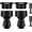 5/16" Faucet Adapter, variant on Garden Hose Quick Connect, 2pcs 5/16 inch Single Port Water Pipe Connector and Drip Irrigation Parts Faucet Connector, 2pcs Pipe Plugs,Suitable for 3/4 and 1/2 Faucets