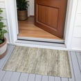 thumbnail image 3 of Dalyn Rugs Machine Washable Indoor/Outdoor Chantille ACN2089 Taupe 1'8" x 2'6" Rug, 3 of 7