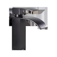 thumbnail image 3 of Grifo de lavabo ACTIVE cascada negro alto mezclador de agua fría y caliente, 3 of 4