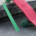 thumbnail image 4 of SKISUNO 2 Pcs Rails de Planche à Roulettes Plastique Verts Durabilité pour Longboards Decks, 4 of 8