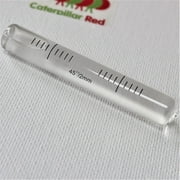 Replacement Level Glass Vial, Spirit Bubble Level, Clear with nib, 70mm x 11mm