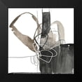thumbnail image 2 of Goldberger, Jennifer 15x15 Black Modern Framed Museum Art Print Titled - Interlocked III, 2 of 5