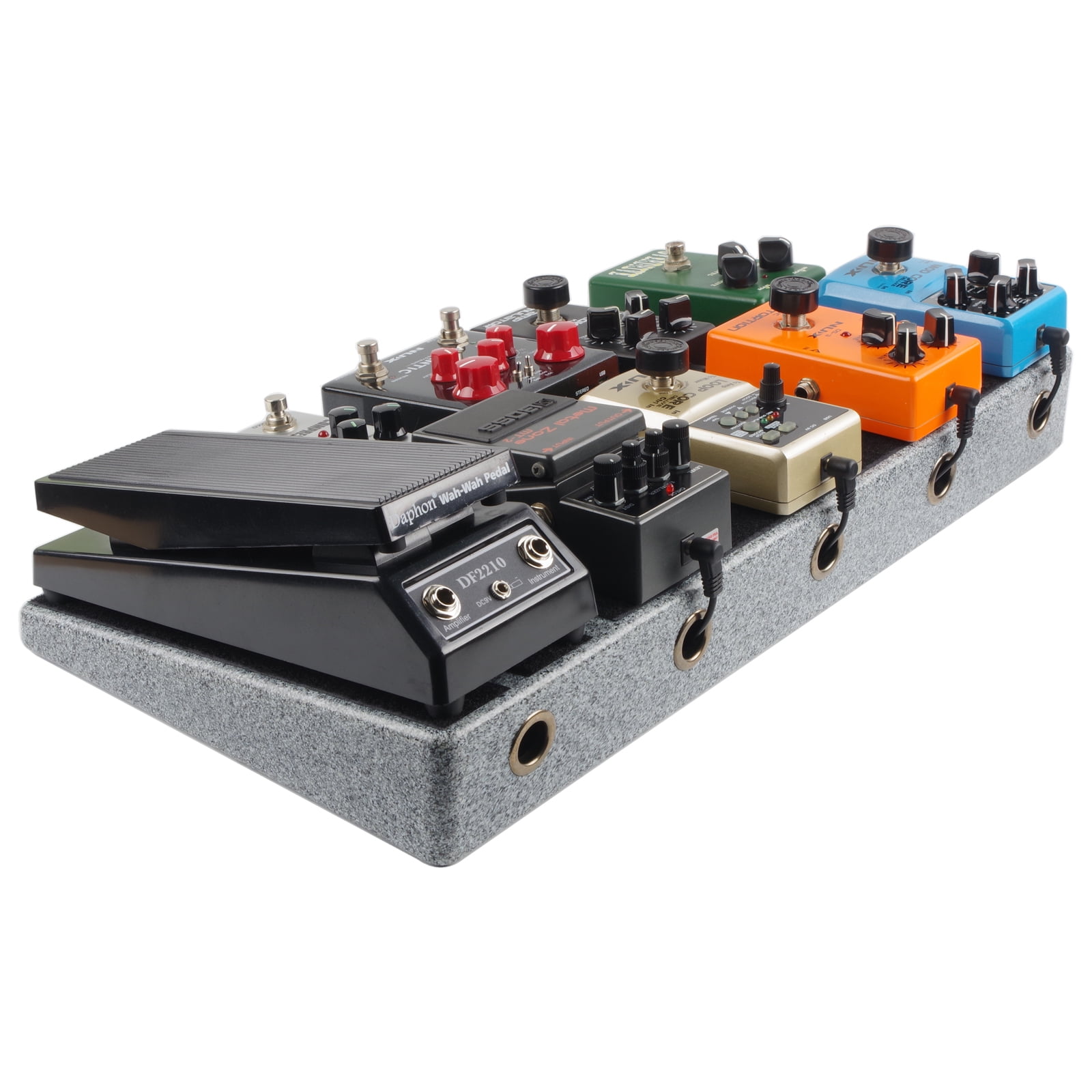 RPB-3 Rockhouse Small Portable Lightweight Engineering Guitar Effect Pedal Board with Linking Tapes