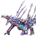 thumbnail image 3 of Vogacara Juego de rompecabezas de Metal 3D, 3 pack/lote, inspiración única de dragón para ensamblar, juegos de rompecabezas de Metal, modelo Kits de construcción modelo, 3 of 6