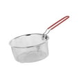 thumbnail image 3 of veasfak Stainless Steel Deep Frying Basket Practical Home with Long Handle Tableware 18cmx8.5cm, 3 of 9