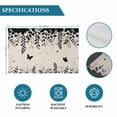 thumbnail image 6 of Spring Botanical Placemats Set of 4, Black Eucalyptus Butterfly Rustic Placemats for Dining Table, Place Mats for Kitchen Tabletop, Waterproof Wipeable Dining Table Mats Set, 6 of 9