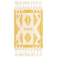 thumbnail image 2 of Contemporary Izhobert Collection Area Rug Yellow-White - 9'x12', 2 of 5