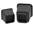 thumbnail image 2 of Pieds de Meubles de Lit Réglables Noirs de 3 Po, 5 Po Ou 8 Po, Plastique Résistant - Risers de Lit Set de 4, 2 of 5