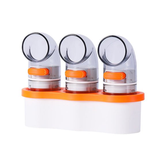 Yidarton Quantitative Squeeze Condiment Bottle Transparent Salt And Pepper Seasoning Jar