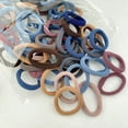 thumbnail image 1 of New 50PCS/Set Women Girls Candy Colors Nylon Basic Scrunchie Hair Tie Ponytail Hold Hair Rubber Bands Fashion Hair Accessories, 1 of 4