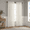Natural-36"W x 84"L (Pack of 2), variant on Taupe Curta90 Inch Length 2 Panels Set Linen Light Filtering Sheer Brown For Living Room Bedroom Coffee Colored Primitive Drapes P