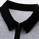 thumbnail image 5 of Kalauyu Mens Long Sleeve Shirts Fashion Color Block Zipper T Shirts, 5 of 7