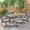 Gray, variant on Noble House Mason 7 Piece Wooden Patio Dining Set in Teak
