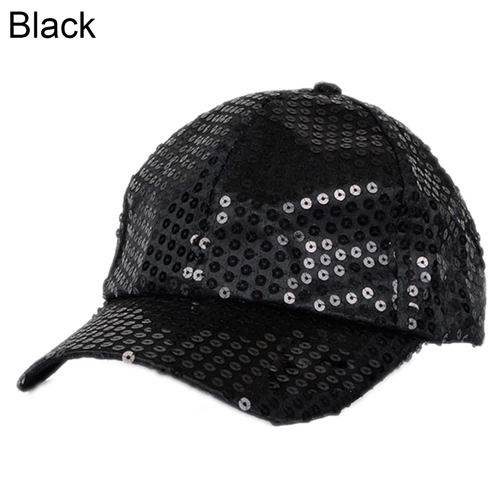 glitter sequin baseball caps