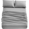 thumbnail image 1 of Home Beyond & HB design Piece Bed Sheets Set (Full or Double ) Premium Hotel Quality Bedding Sheets Breathable Soft Brushed Microfiber Deep Pocket Wrinkle Fade, 1 of 5
