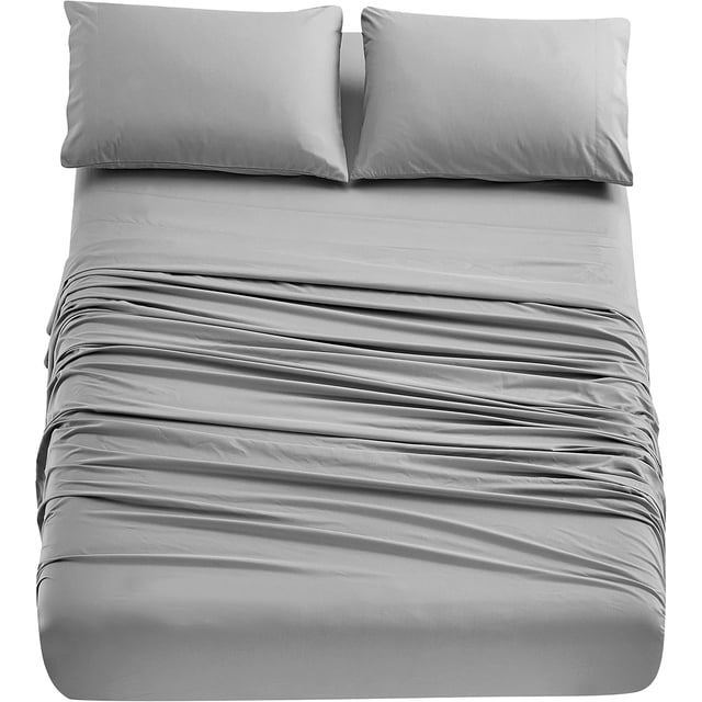Home Beyond & HB design Piece Bed Sheets Set (Full or Double ) Premium Hotel Quality Bedding Sheets Breathable Soft Brushed Microfiber Deep Pocket Wrinkle Fade