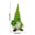 thumbnail image 1 of PENGXAING St. Patrick‘S Day Decoration Green Faceless Doll Rudolph Ornament Doll, 1 of 2