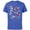 Royal Heather, variant on Disney Mickey & Friends Summer Sports Let the Games Begin- Short Sleeve Cotton T-Shirt for Adults - Customized-Athletic Heather