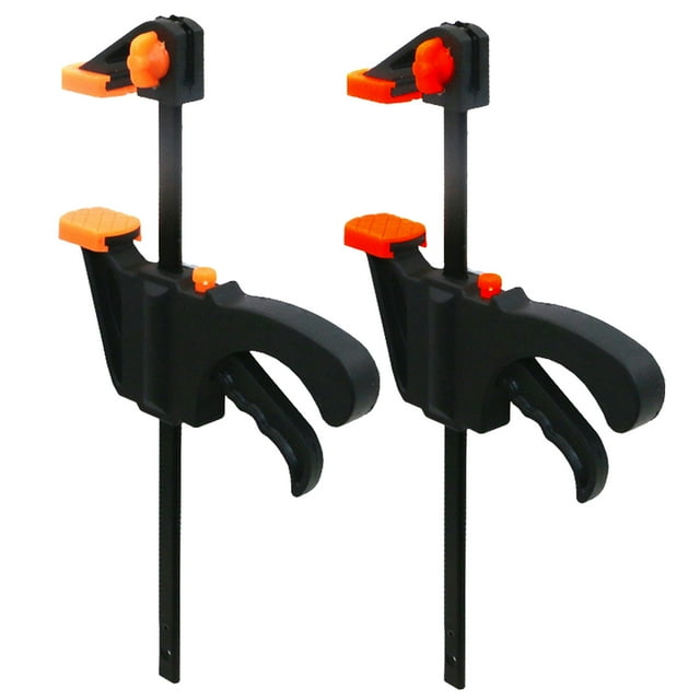 Clearance! beishanbush Tools Home Improvement Wood Bar Clamp Fixed Working Release Clamps F 2Pc 91Mm Quick Tools & Home Improvement One Size Multi-Color
