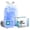 Blue, variant on Plasticplace Trash Bags, Compatible with Simplehuman Code H, 8-9 Gallon Trash Can Liners, White Drawstring Garbage Bags, 100 Count, 18.5"x28", Heavy Duty, Tear-Resistant Kitchen & Bathroom