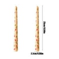 thumbnail image 3 of Clearance PEONAVET Taper Candles Flower Printed Long Pole Candle Romantic Wedding Candlelight Dinner Decoration Tasteless Long Candle Stick Two Sets, 3 of 6