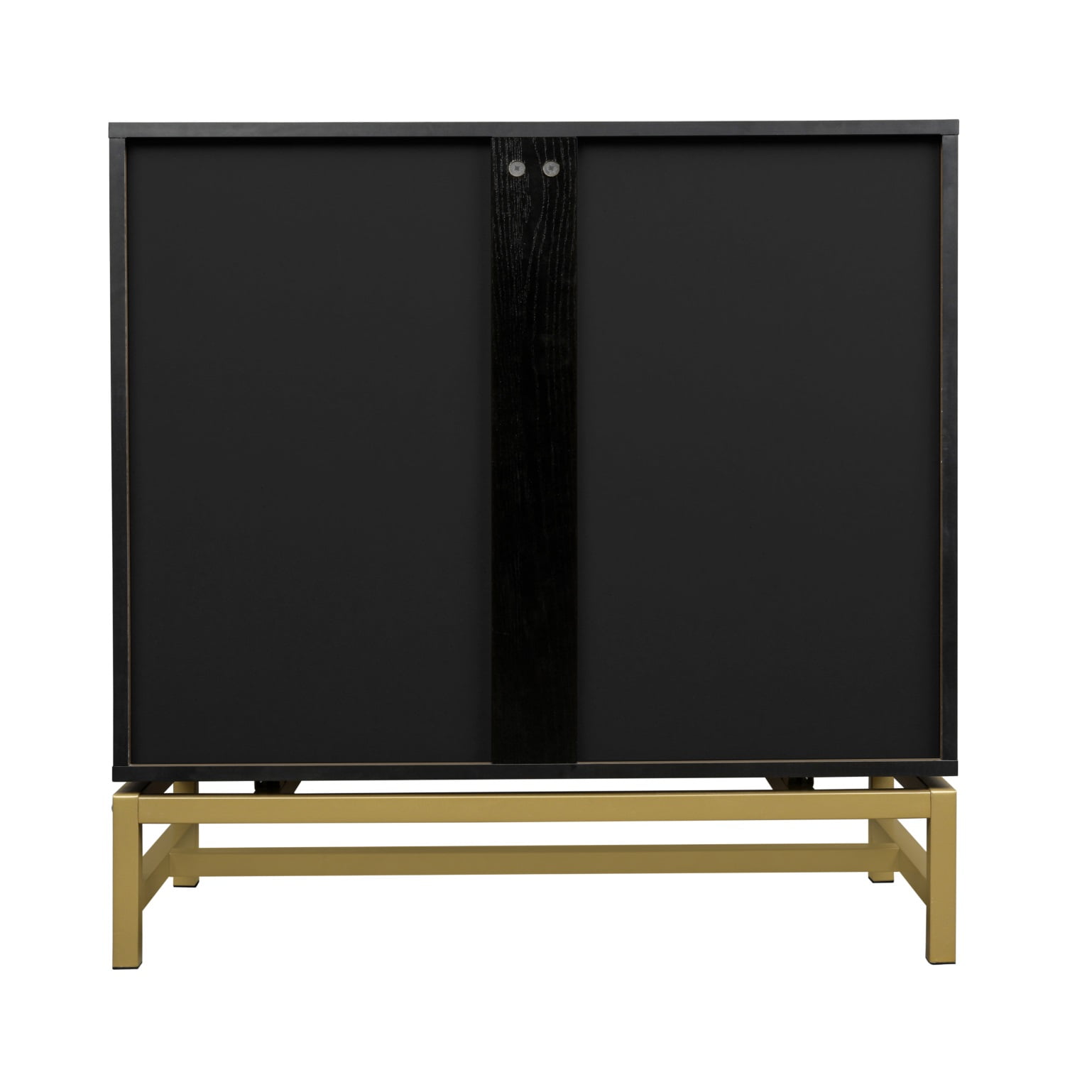 Kadyn Kitchen Storage Cabinet, Floor Storage Cabinet with 2 Doors, Free Bathroom Standing Cabinet for Living Room, Black Kadyn Kitchen Storage Cabinet, Floor Storage Cabinet with 2 Doors, Free Bathroom Standing Cabinet for Living Room, Black