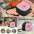 thumbnail image 6 of Yspwyqan Pink Polka Dot Bow School Backpack Set 4Pcs with Lunch Box Pencil Case Water Bottle Bag, 17 Inch Multi-Pocket Lightweight Bookbag for Elementary Middle School, 6 of 7