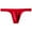 Z1-Red, variant on Mens Thongs Men Fashion Underpants Solid Briefs Underwear Pants Mens Underwear Black L