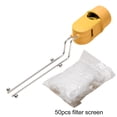 thumbnail image 3 of Panier de Filtre d'Évier de Cuisine avec Sac en Filet et Support en Acier Inoxydable Peut Tre Fixé au Robinet Attrape-Nourriture avec Filtre en Maille Jetable, 3 of 3
